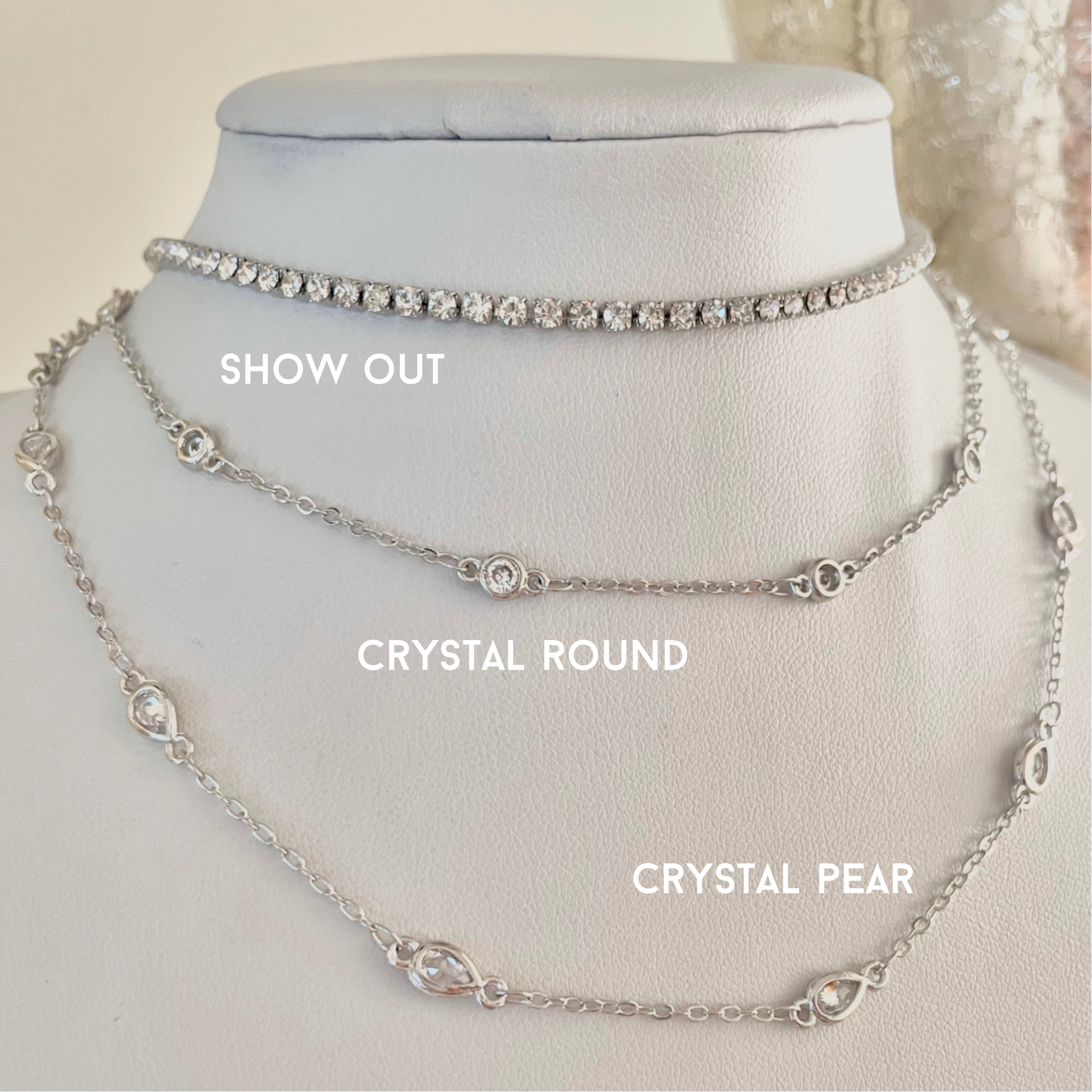 UK silver dainty necklace