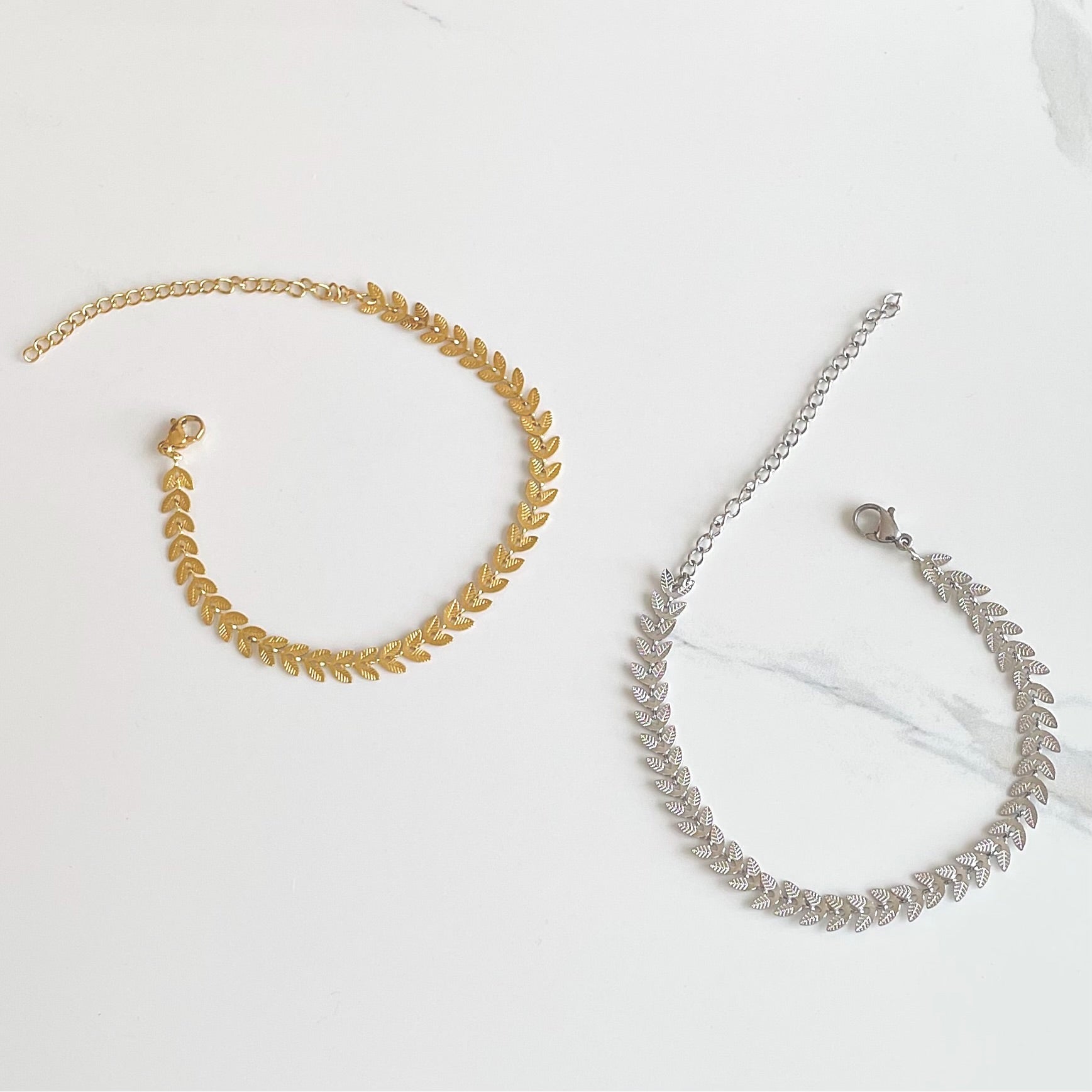 textured anklet uk jewellery