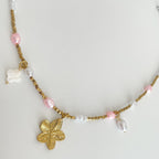 Amalfi Glow Pearl and Bead Necklace