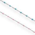 Colourful Beaded Mermaid Anklet