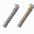 Crystal Tennis Drop Charm