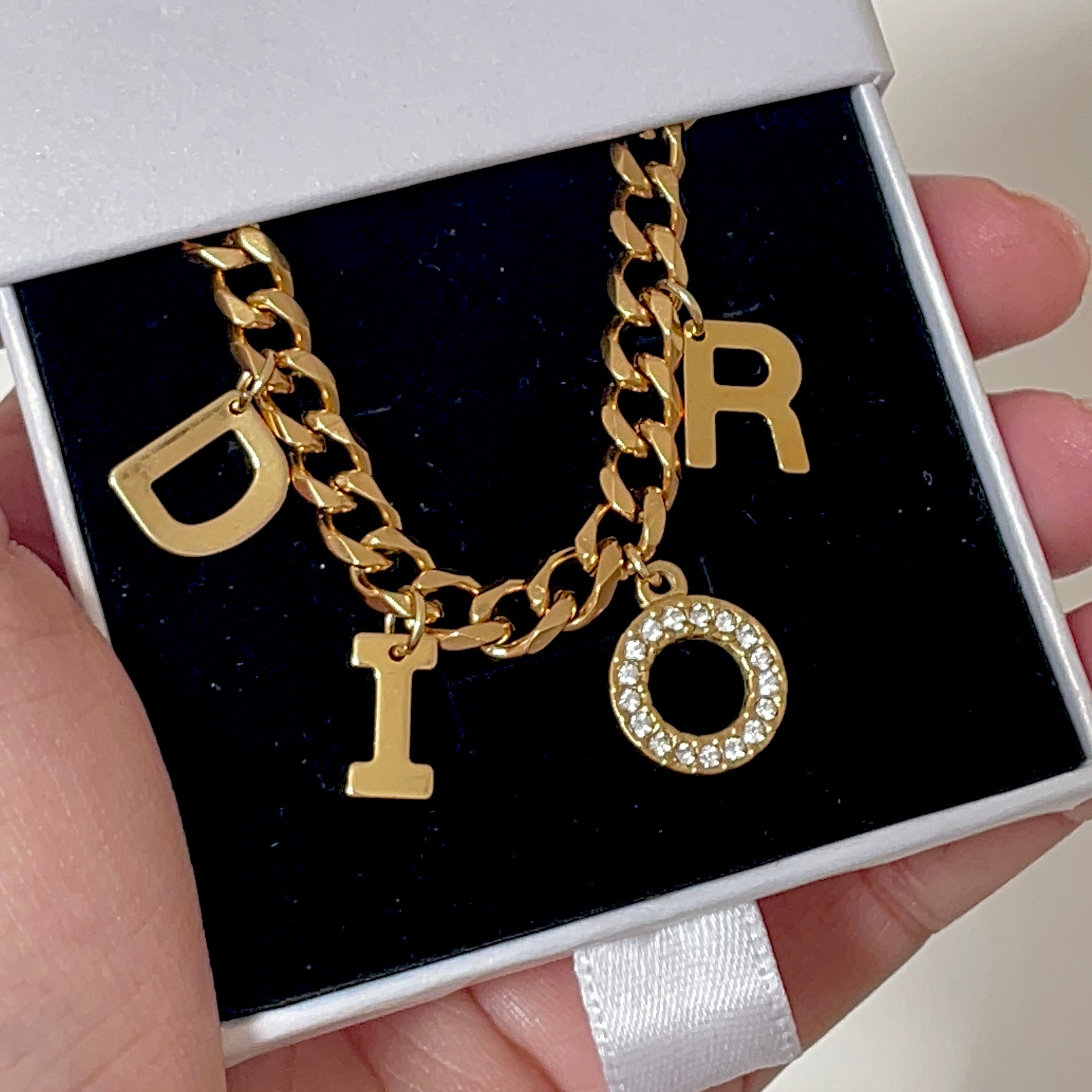 Custom Name Necklace Gold