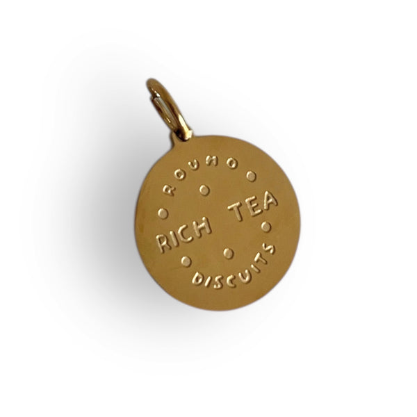 Gold Rich Tea Biscuit Charm