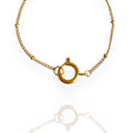 Dainty Satellite Charm Bracelet Gold
