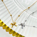Dainty Ribbon Necklace