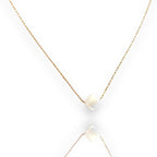 pearl clover necklace old