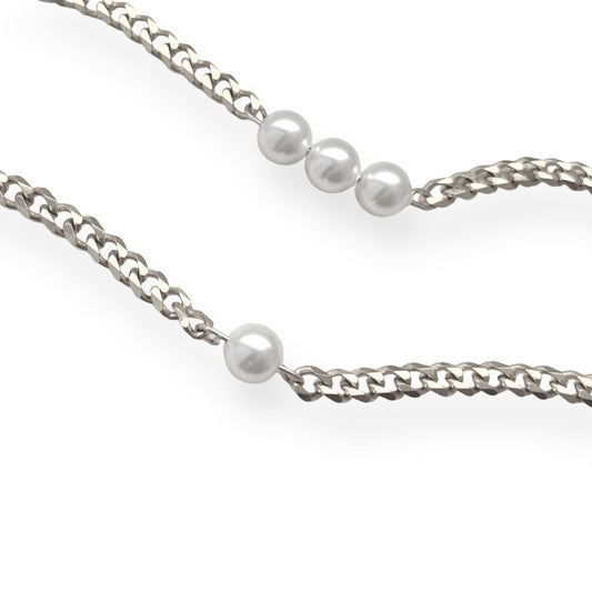 Lucky Pearl Chains SILVER