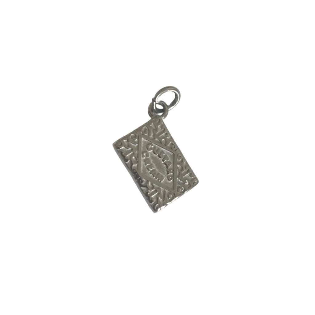 Silver Baby Custard Cream Biscuit Charm