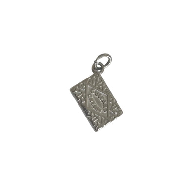 Silver Baby Custard Cream Biscuit Charm