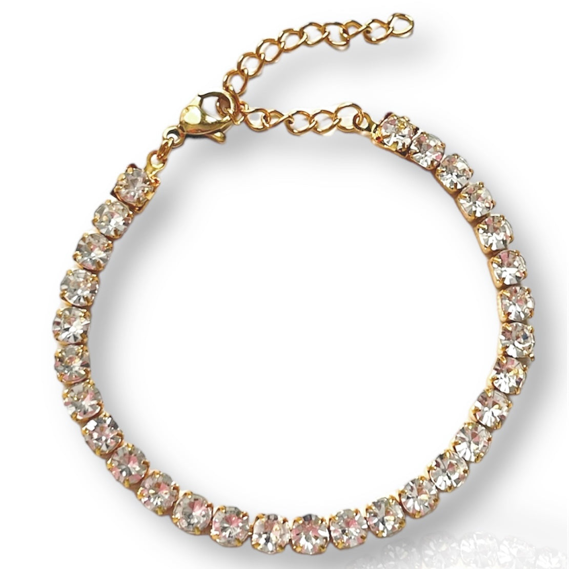 Grand Tennis Bracelet Gold