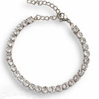 Grand Tennis Bracelet Silver