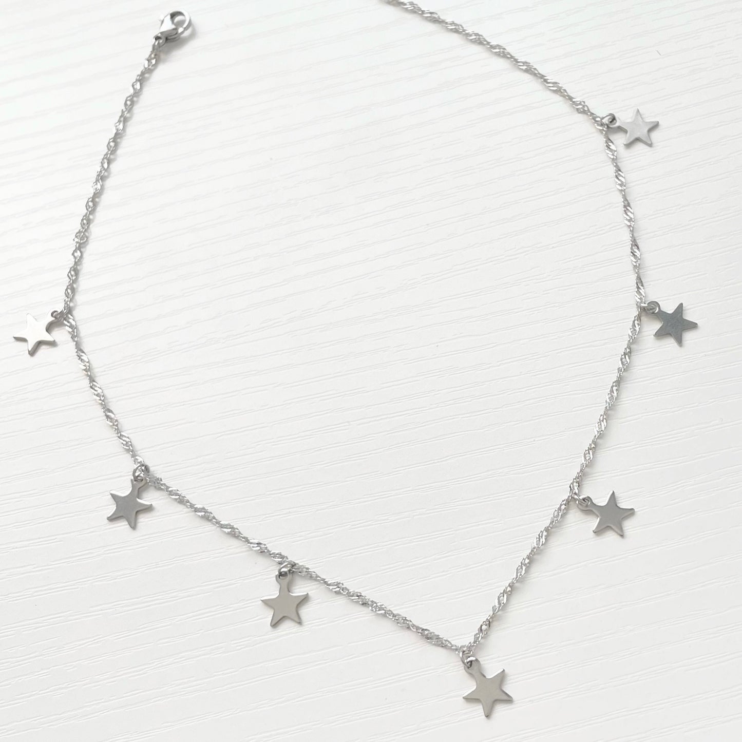Lustre Star Necklace SILVER