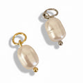 Oval Pearl Charm