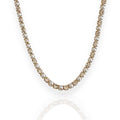 Pearl Tennis Necklace Gold