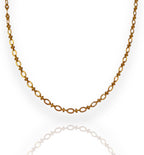 River Multi Charm Necklace Gold