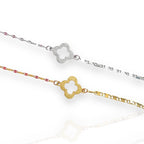 Shimmering Clover Bracelet