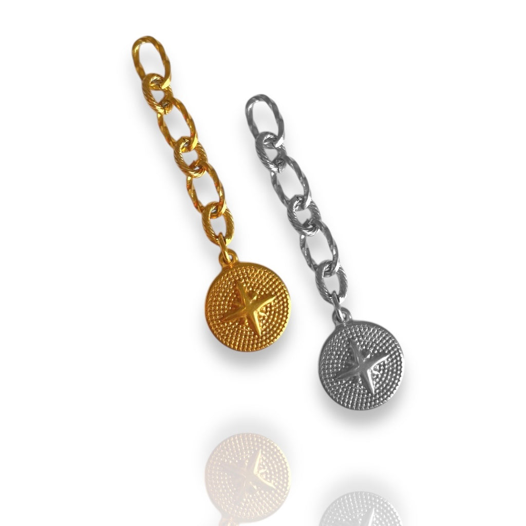 Star Coin Lariat Charm