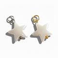 Star Bead Pearl Charm