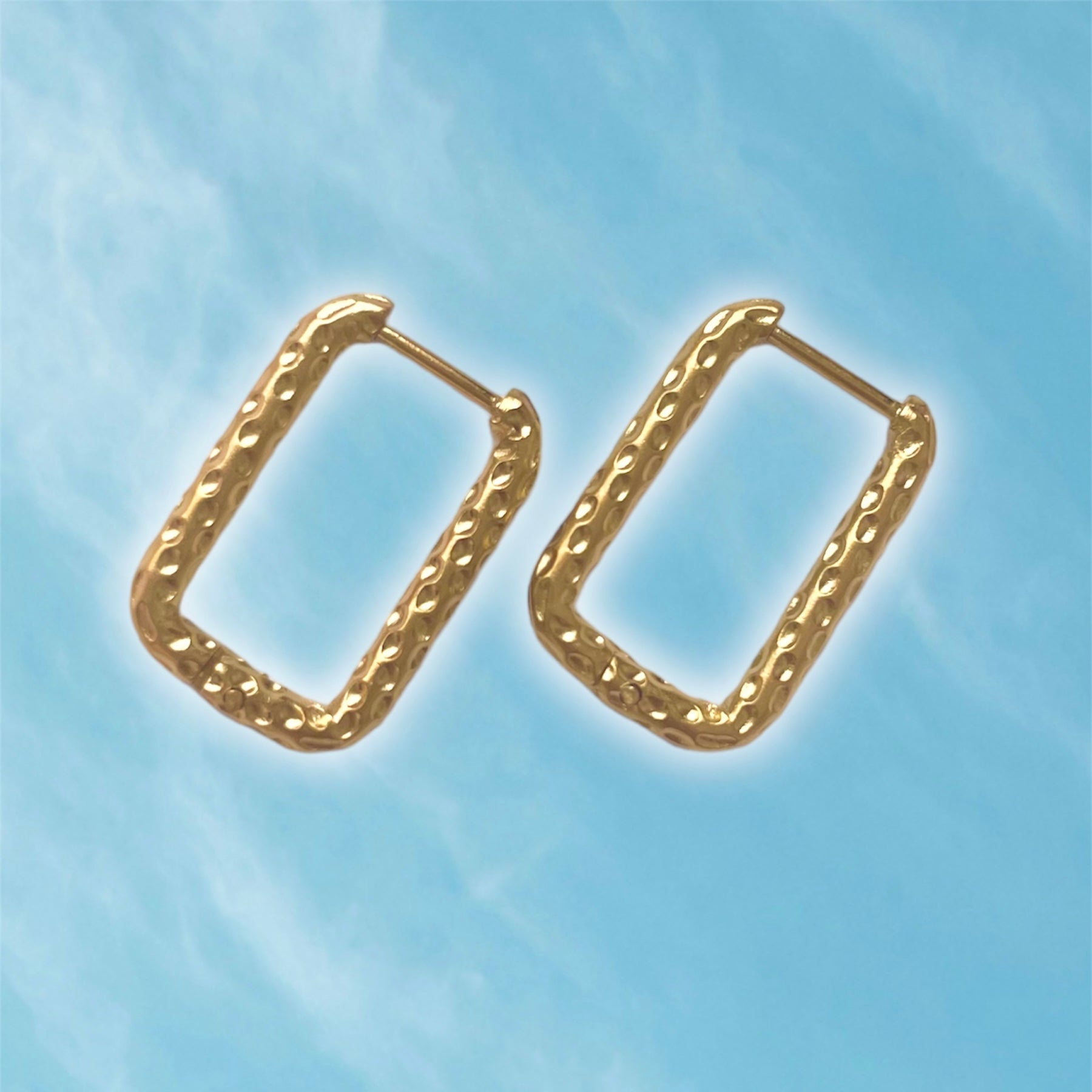 Summer earrings island girl hoops