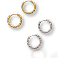 Tropic Hoops Dainty hoop earrings