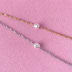 dainty cute pearl bracelets