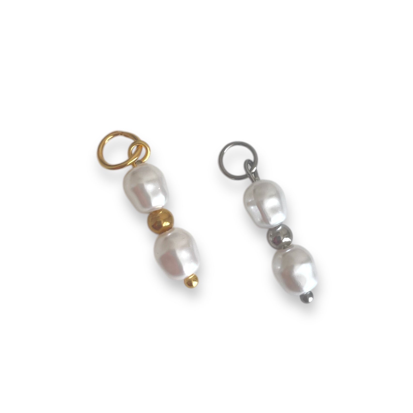 Double Pearl Charm