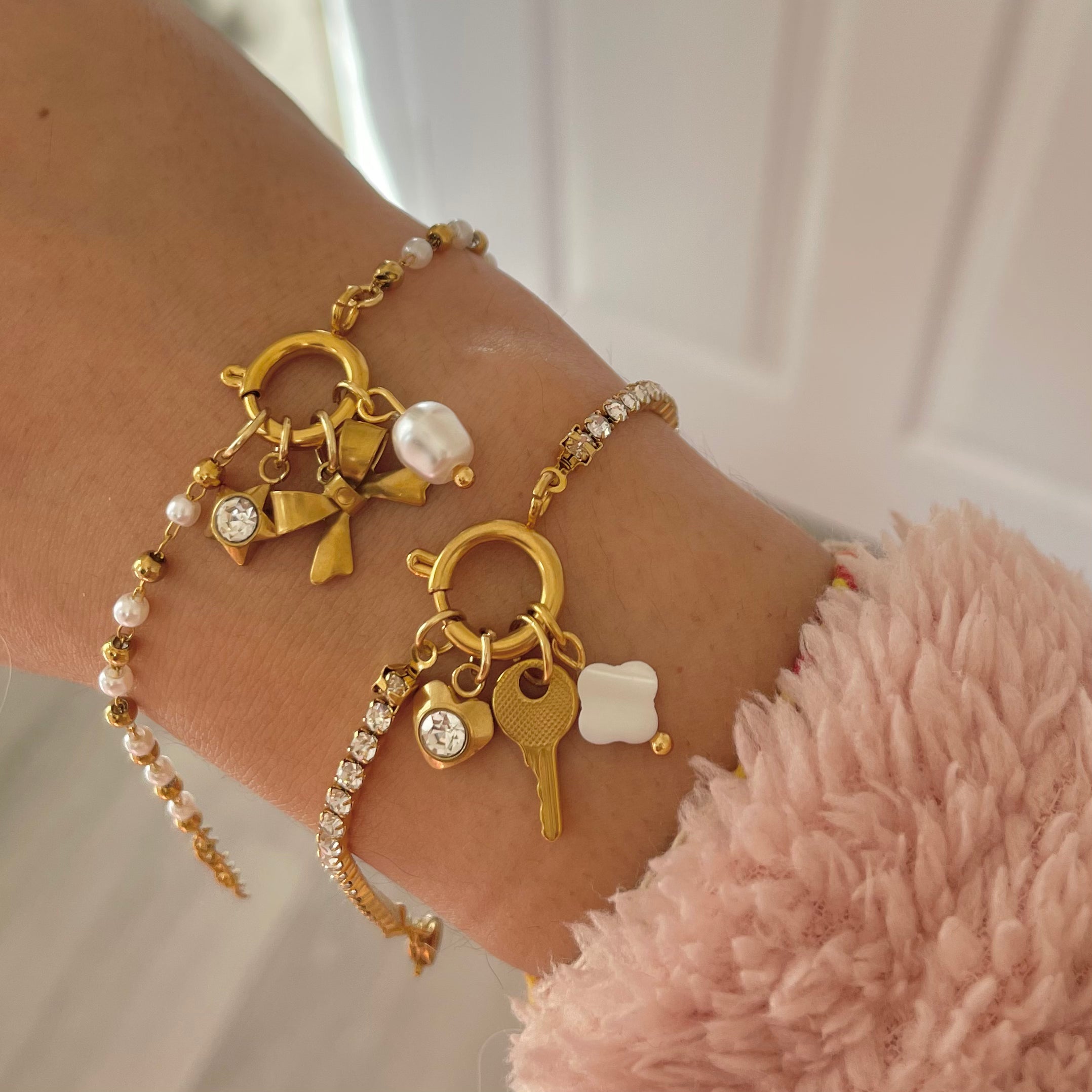 gold charm bracelets design your own