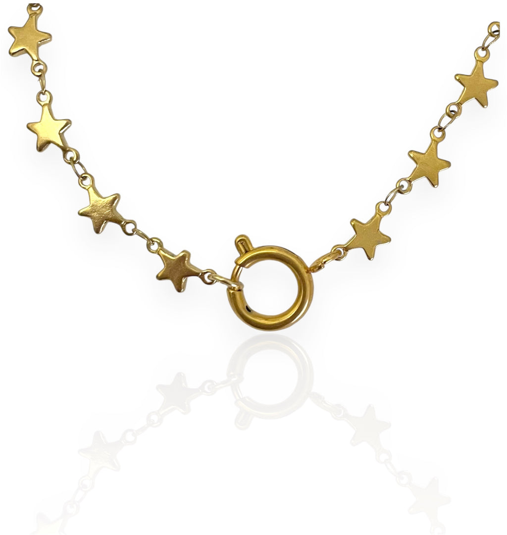 Star Charm Bracelet Gold