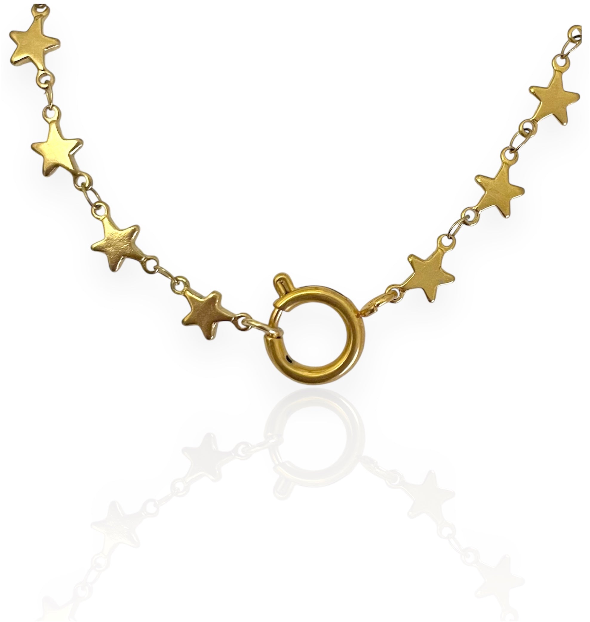Star Charm Bracelet Gold