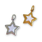 Lovers Star Pearl Charm