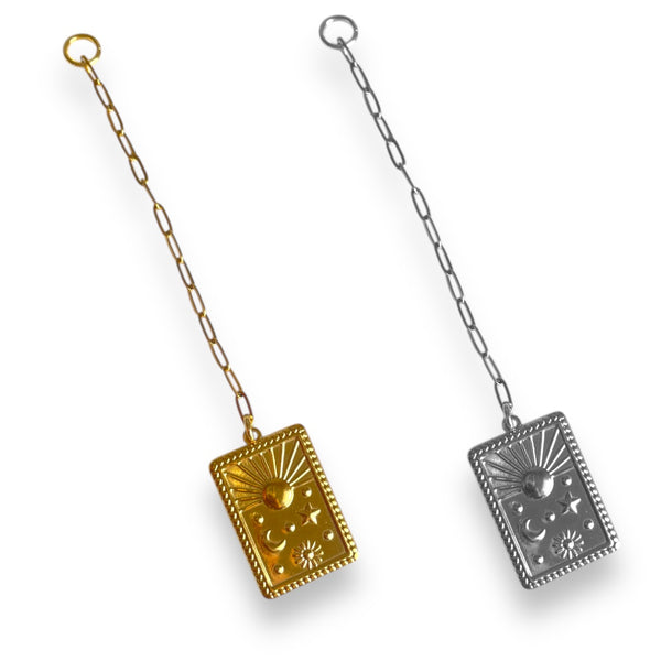 Winter Celestial Lariat Charm