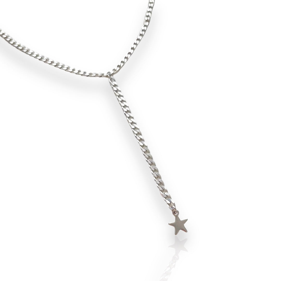 silver lariat with star