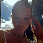 tallulah metclafe in silver tennis necklace