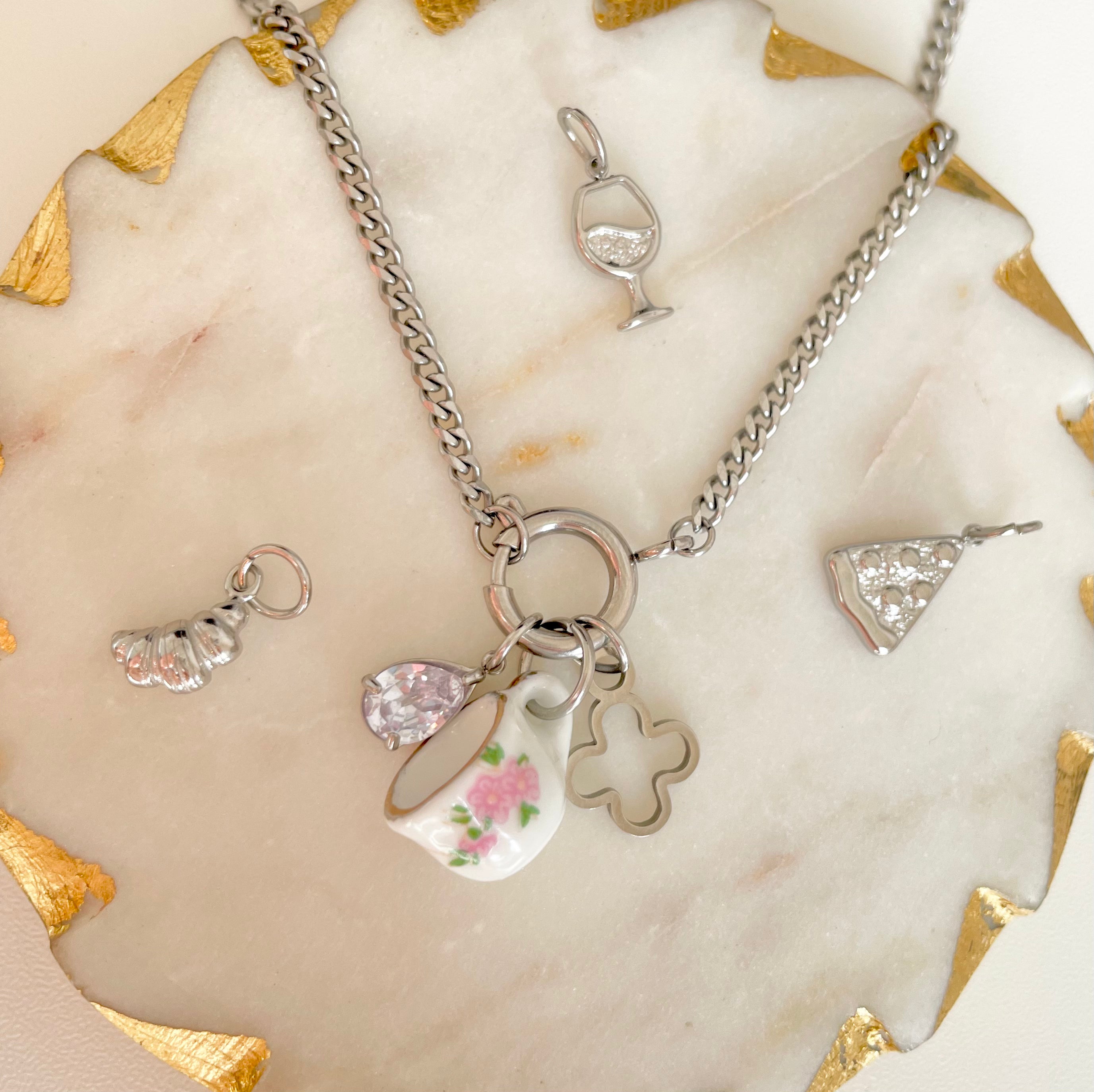 Tiny Teacup Charm