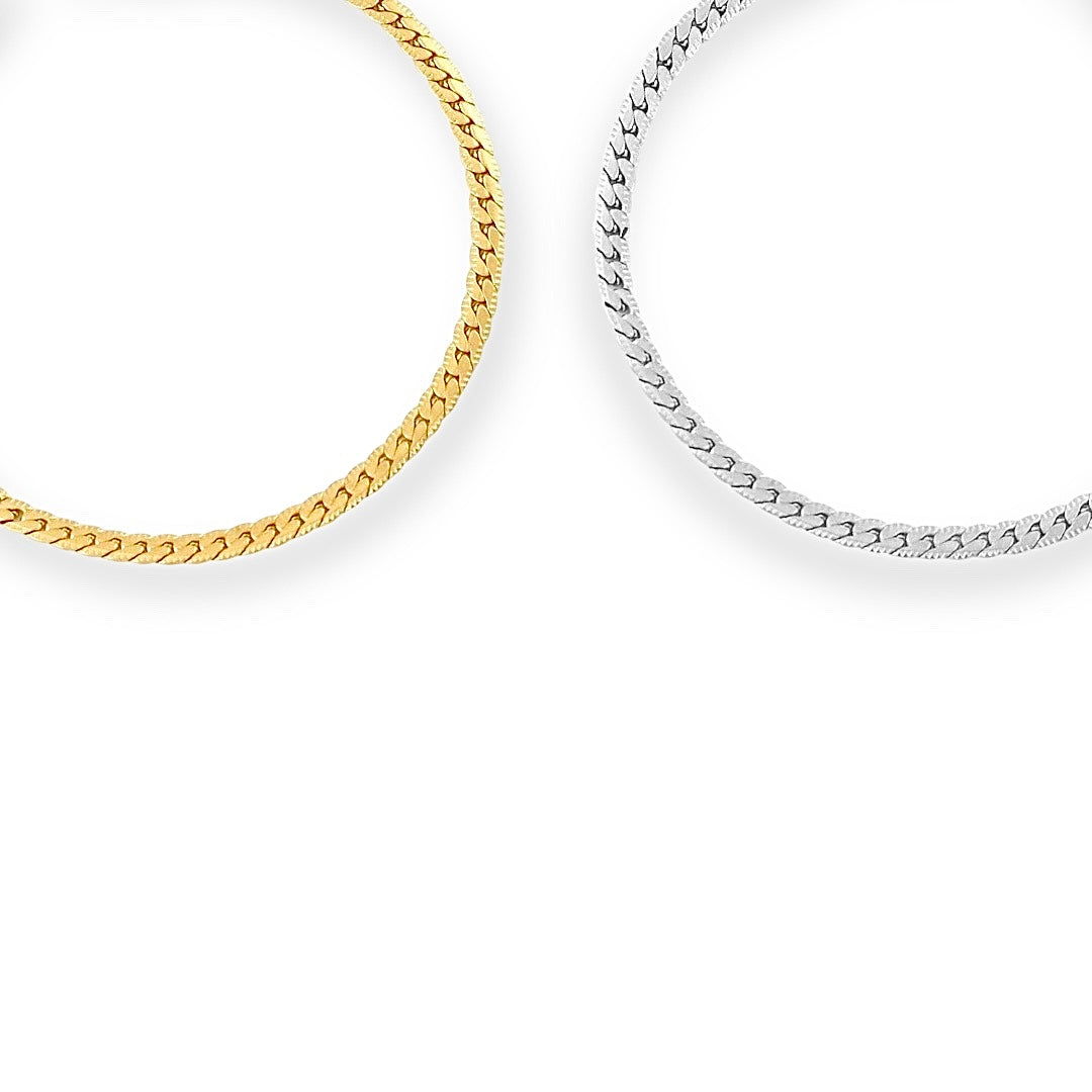 waterproof gold anklet silver anklet