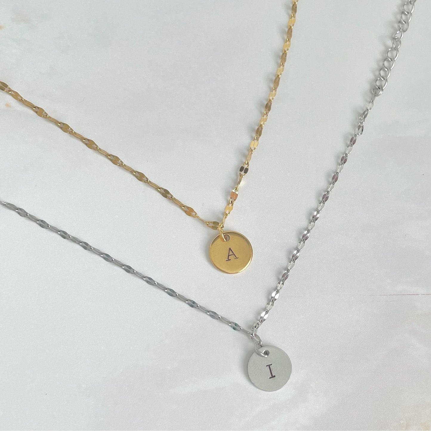 Hand Stamped Initial Bracelet