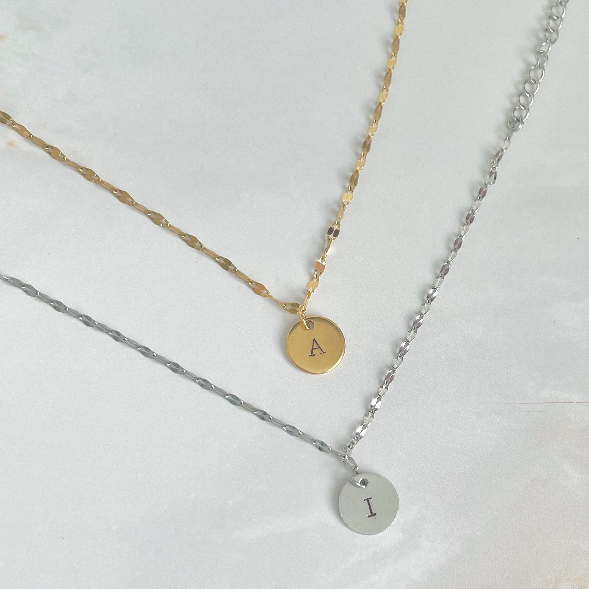 Hand Stamped Initial Bracelet