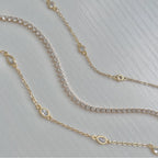 UK jewellery brand dainty gold necklaces 