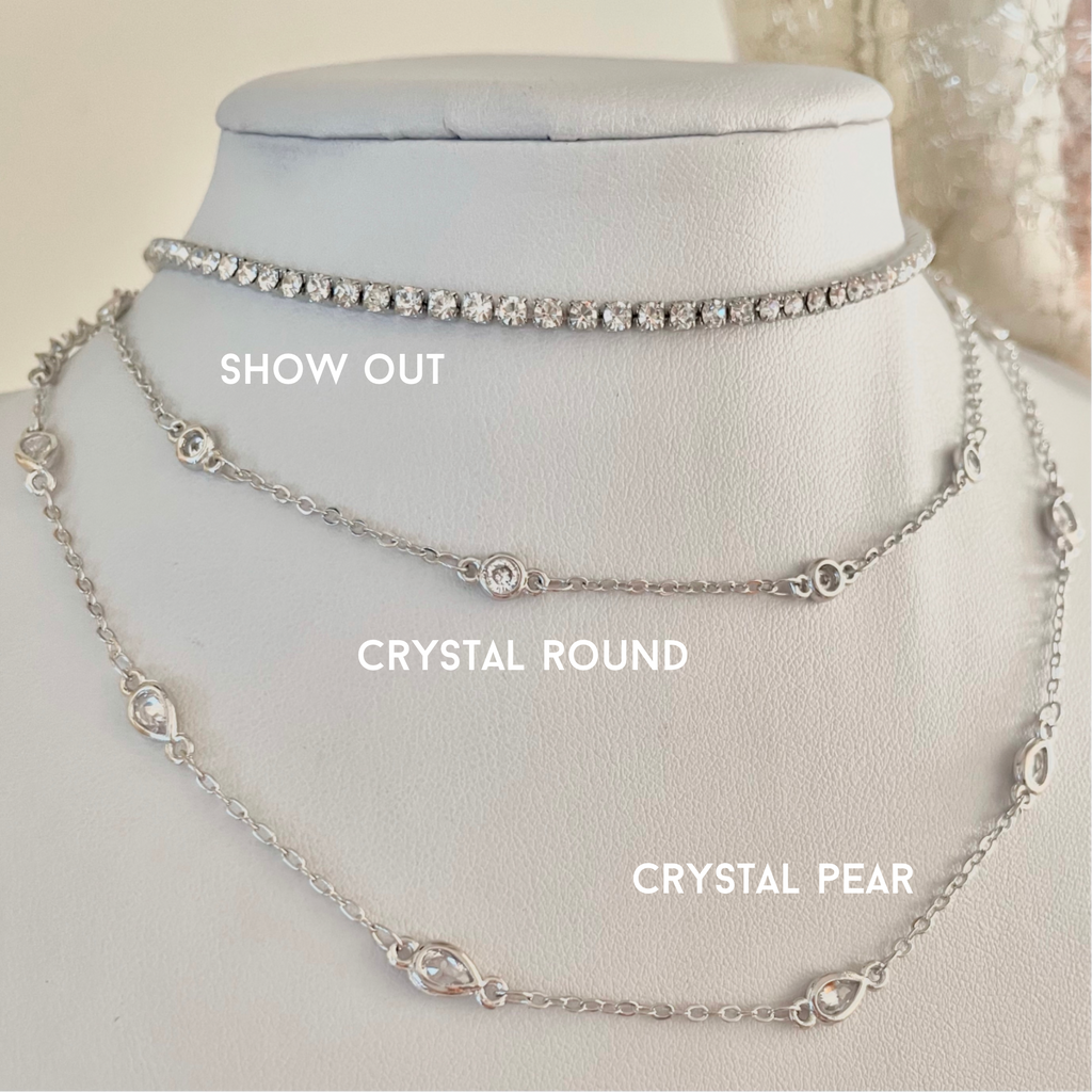 UK silver dainty necklace