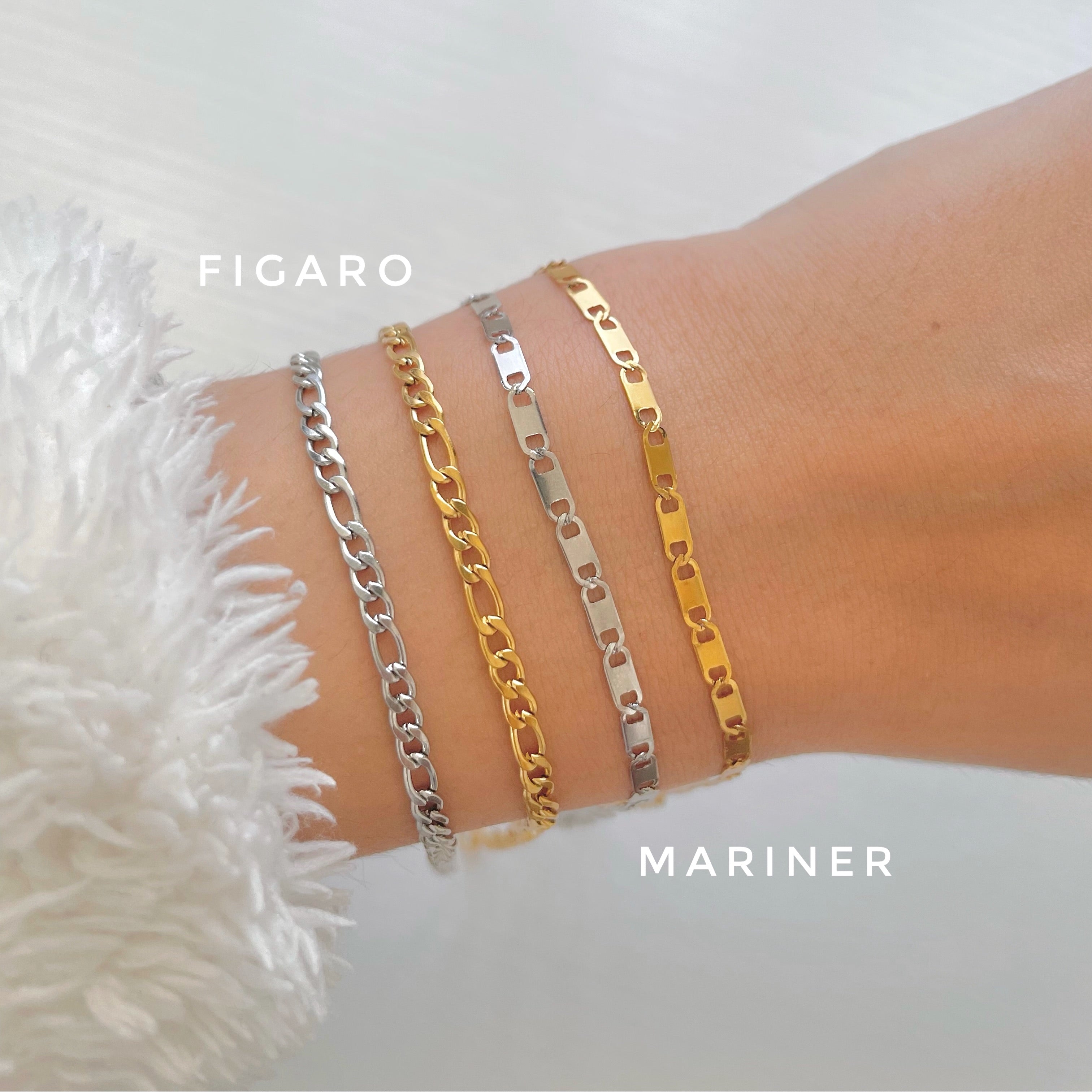 figaro bracelet mariner bracelet
