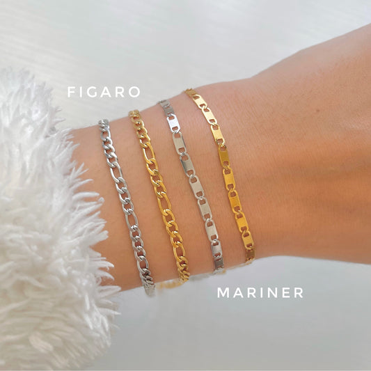 figaro bracelet mariner bracelet