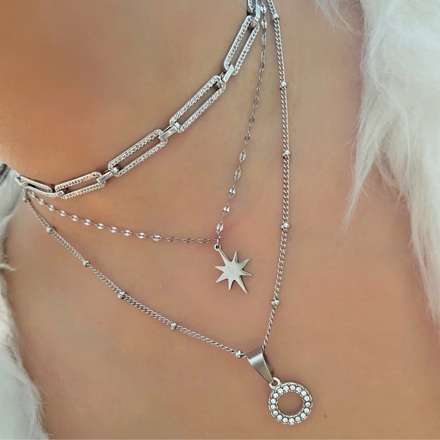 Crystal Orbit Necklace