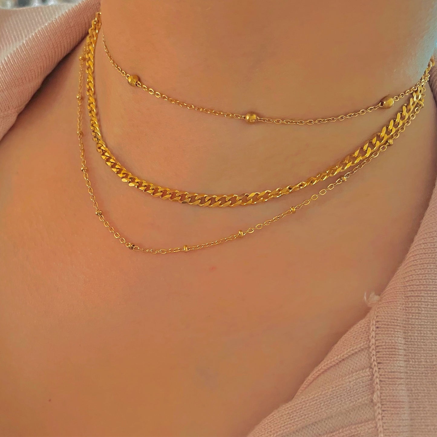 London Necklaces GOLD
