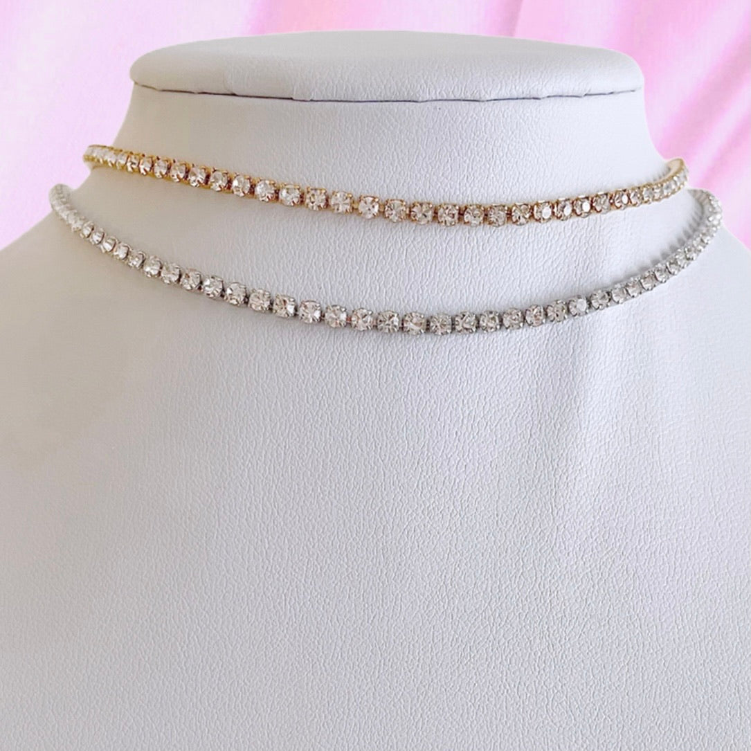 tennis choker UK jewellery
