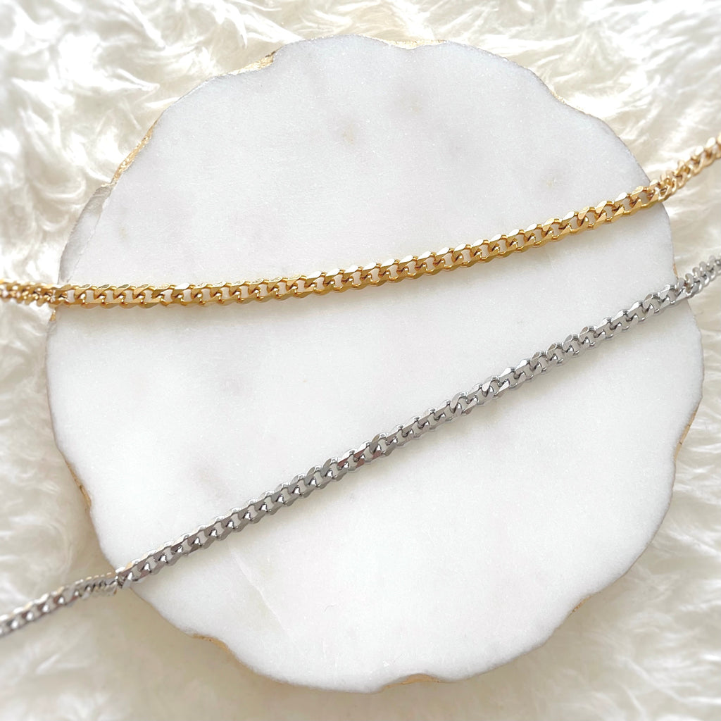 unisex cuban necklace stainless steel