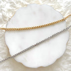 unisex cuban necklace stainless steel